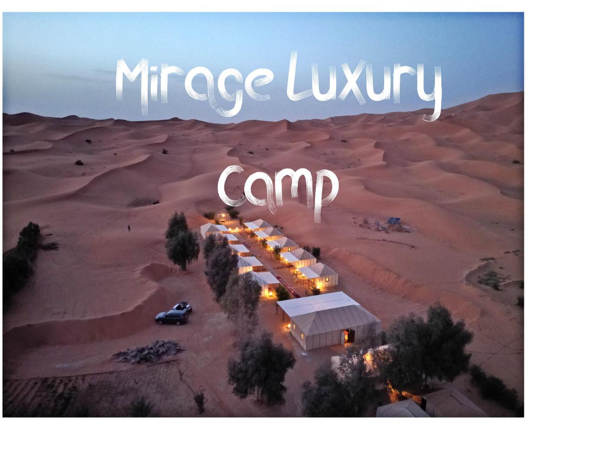 Hotel Mirage Luxury Camp Merzouga Exterior foto